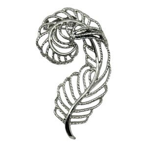 Gerry’s Silver Leaf Brooch